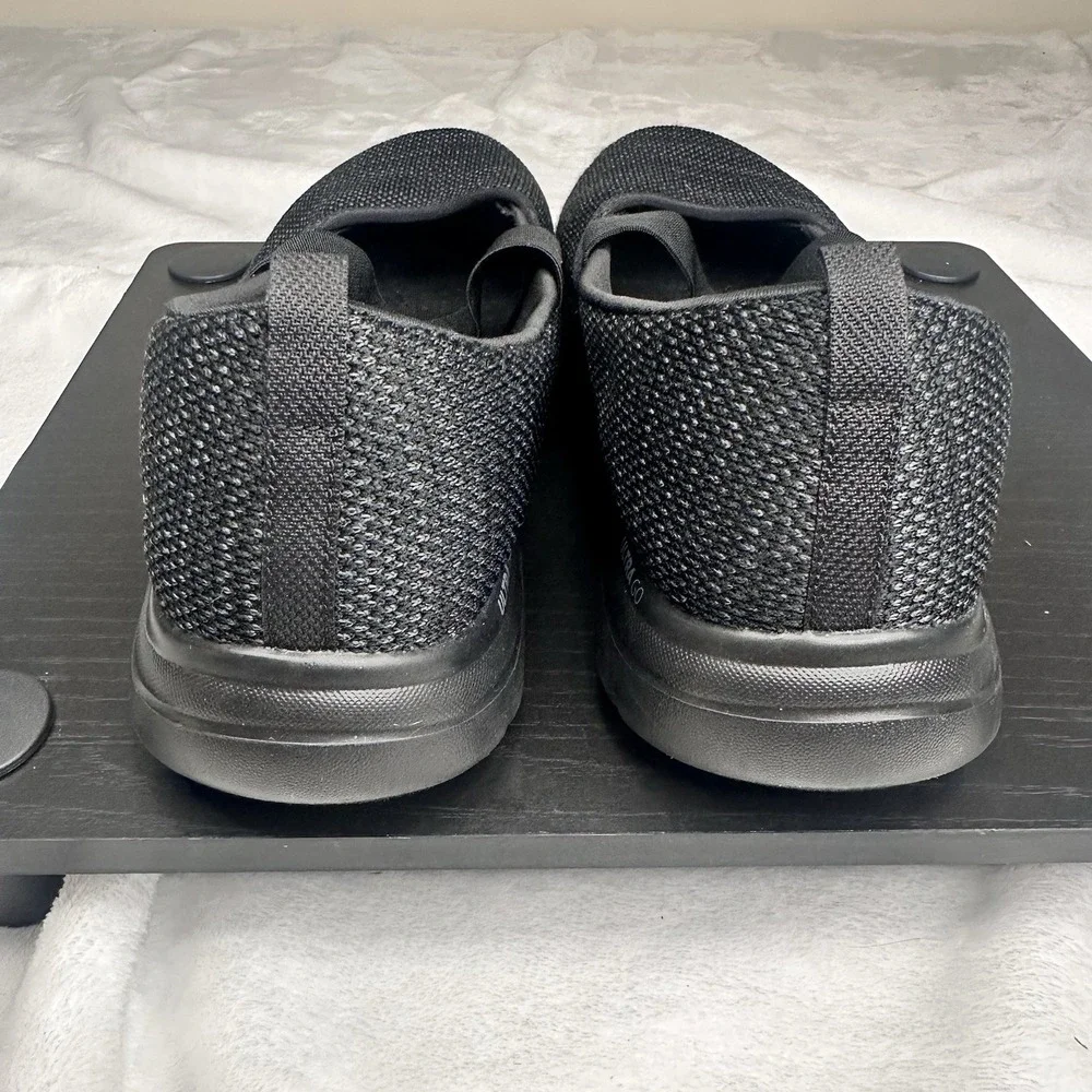 Skechers On The Go Mary Jane Flats GOGA Mat Women's 10 Black‎ Gray Weave EUC